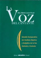 La Voz Del Cantante. Estudio Comparativo Del Analisis Objetivo Y Subjetivo De La Voz Hablada Y Cantada