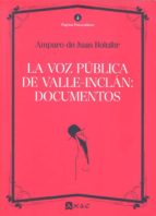La Voz Publica De Valle Inclán: Documentos.