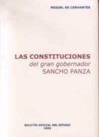 Las Constituciones Del Gran Gobernador Sancho Panza