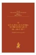 Las Constituciones No Promulgadas De 1856 Y 1873, Tomo Vi PDF