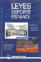 Las Leyes Del Deporte Español