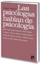 Las Psicologas Hablan De Psicologia PDF