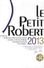 Le Petit Robert 2013 PDF