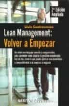 Lean Management: Volver A Empezar PDF