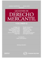 Lecciones De Derecho Mercantil