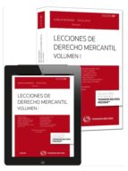 Lecciones De Derecho Mercantil Volumen I