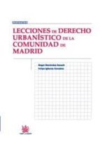 Lecciones De Derecho Urbanistico De La Comunidad De Madrid