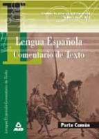 Lengua Española: Comentario De Texto