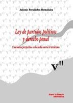 Ley De Partidos Politicos Y Derecho Penal