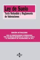 Ley Del Suelo: Texto Refundido Y Reglamento De Valoraciones