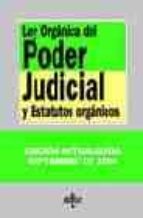 Ley Organica Del Poder Judicial Y Estatutos Organicos