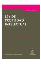 Ley Propiedad Intelectual