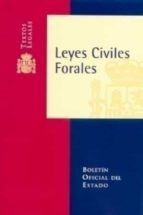 Leyes Civiles Forales PDF