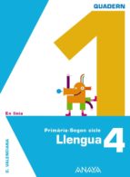 Llengua 4. Quadern 1. Educación Primaria - Segundo Ciclo - 4º PDF