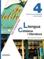 Llengua Catalana I Literatura 4º Educacion Secundaria Illes Balea Rs Catala PDF