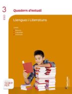 Llengua Y Literatura Quaderns Estudio 3º Secundarioa Valencia Ed 2015