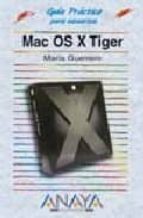 Mac Os X Tiger PDF