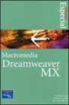 Macromedia Dreamweaver Mx PDF