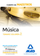 Maestros Musica Volumen 2 Temario