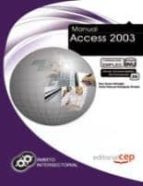 Manual Access 2003. Formacion Para El Empleo PDF