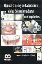 Manual Clinico Y De Laboratorio De Las Sobredentaduras Con Implan Tes PDF