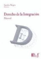 Manual De Derecho De La Integracion