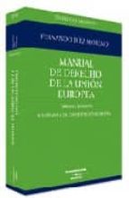 Manual De Derecho De La Union Europea PDF