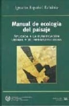 Manual De Ecologia Del Paisaje