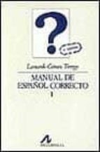Manual De Español Correcto PDF