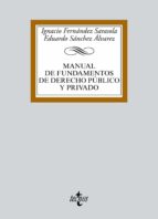 Manual De Fundamentos De Derecho Publico Y Privado