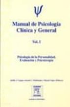 Manual De Psicologia Clinica Y General : Psicopatologia