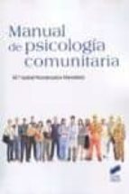 Manual De Psicologia Comunitaria