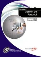 Manual Gestion De Personal. Formacion Para El Empleo