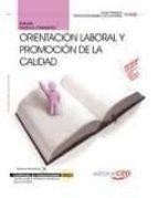Manual Orientacion Laboral Y Promocion De La Calidad