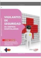 Manual. Vigilantes De Seguridad En Centros Hospitalarios