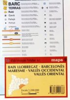 Mapa 9. Baix; Barcelones; Valles Occidental; Valles Oriental