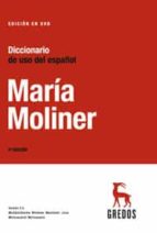 Maria Moliner: Diccionario De Uso Del Español Edicion En Dvd. Ver Sion 3.0