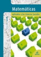 Matematicas Aplicadas A Ciencias Sociales 1º Bachillerato