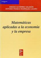 Matematicas Aplicadas A La Economia Y La Empresa PDF