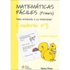 Matematicas Faciles Cuaderno Nº3