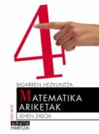 Matematika Ariketak 04 Educación Secundaria Obligatoria - Primer Ciclo
