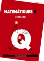 Matemàtiques 6º Educacion Primaria Quadern 1. Comunidad Valencian A