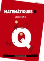 Matemàtiques 6º Educacion Primaria Quadern 3 Illes Balears