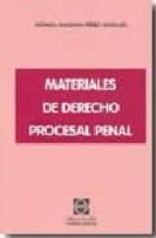 Materiales De Derecho Procesal Penal PDF