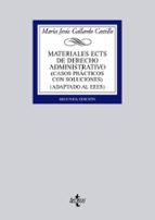 Materiales Ects De Derecho Administrativo: Casos Practicos Con So Luciones PDF