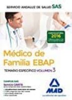 Medico De Familia Ebap Del Servicio Andaluz De Salud. Temario Especifico