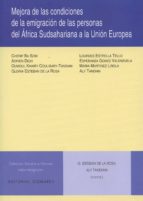 Mejora De Las Condiciones De La Emigrcion De Las Personas Del Africa Subsahariana A La Union Europea