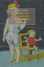 Memoria De La Inocente Niña Homicida PDF