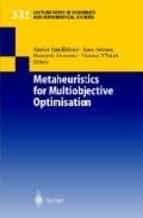 Metaheuristics For Multiobjective Optimisation