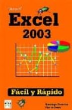 Microsoft Excel 2003: Facil Y Rapido